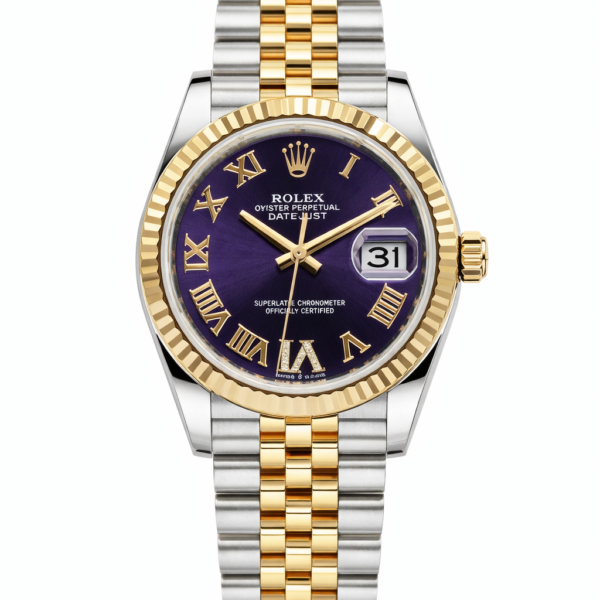 Datejust Lady Two-Tone (Purple Roman)