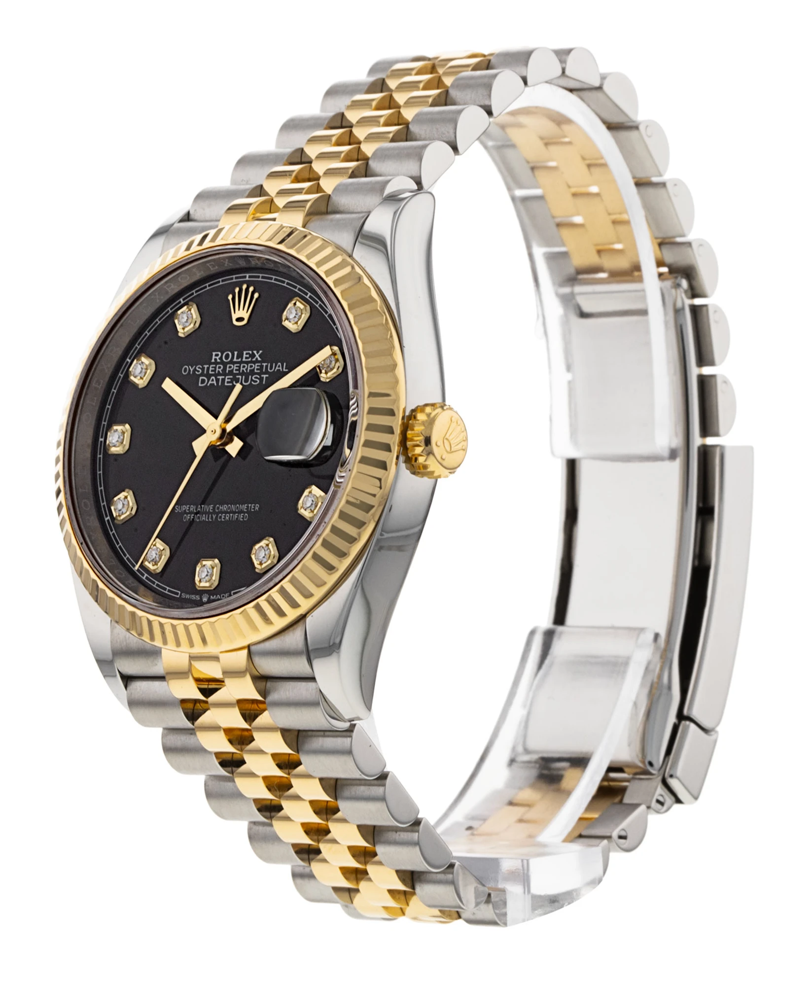 Datejust Two-Tone (Black Diamond) - Image 2