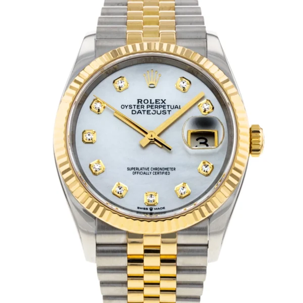 Datejust Two-Tone (White Diamonds)