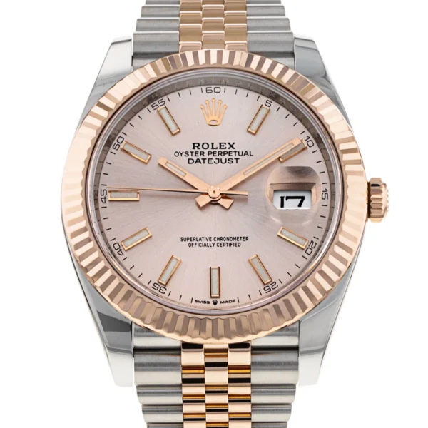 Datejust Two-Tone Rose Gold (Sundust)