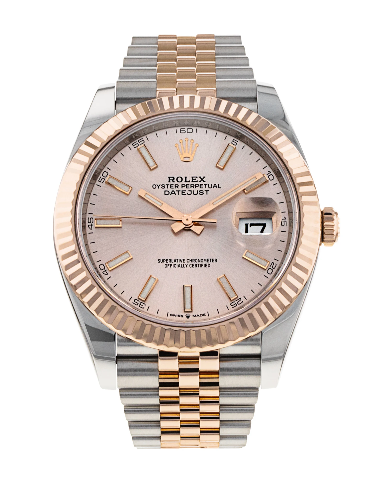 Datejust Two-Tone Rose Gold (Sundust)