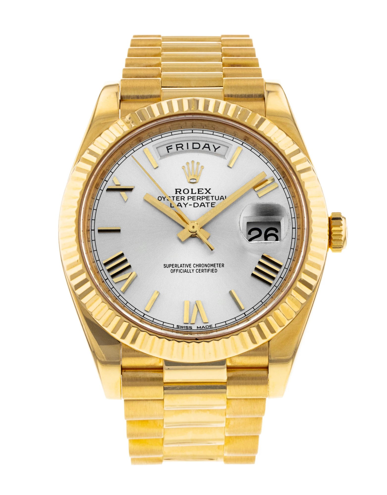 Day Date Gold (White)