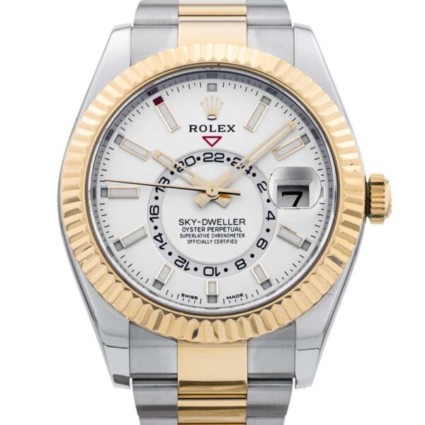 Sky Dweller Two-Tone (White)