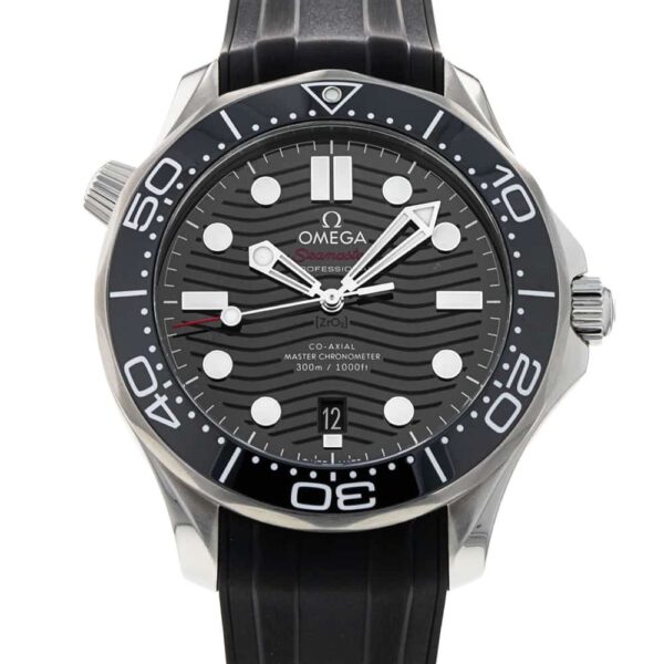 Seamaster Rubber Strap (Black)