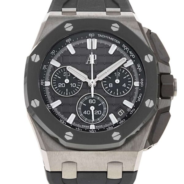 Royal Oak Offshore Rubber Strap (Gray)