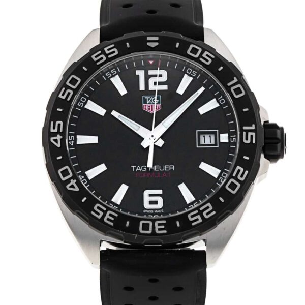 Formula 1 Rubber Strap (Black)